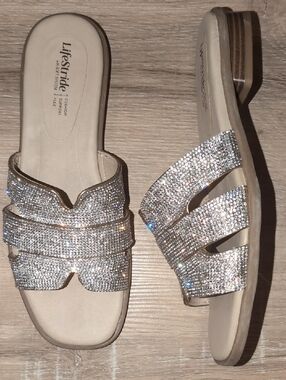 LifeStride Women's Royalty Bling sandals 9